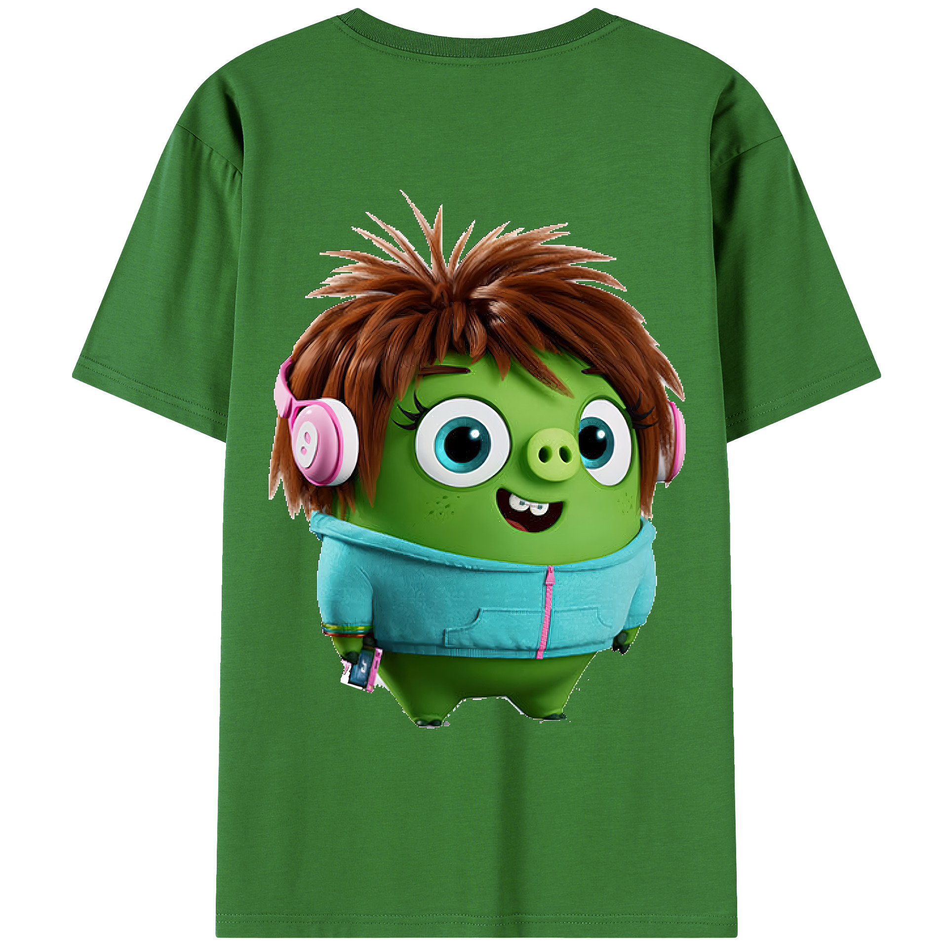 （画像用） Angry Birds アングリーバード レディース半袖Tシャツ(バックプリント)